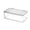 Clear M, variant on Storage Boxes with Lids,Transparent Mask Stationery Storage Box Office Supplies Cosmetic Storage Box Desktop Storage Acrylic Organising Box,Storage Box with Lid,Box of Masks