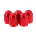 thumbnail image 2 of S SERENABLE 5 Pieces Aluminum Bike Air Valve Dust Cap Cover Red, 2 of 9