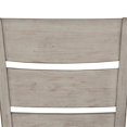 thumbnail image 4 of Farmhouse Reimagined White Ladder Back Uph Side Chair (RTA)-Set of 2, 4 of 11