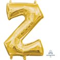 thumbnail image 1 of Anagram International Party-Eh! Gold Letter Z Balloon, 1 of 1