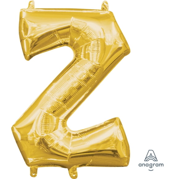 Anagram International Party-Eh! Gold Letter Z Balloon