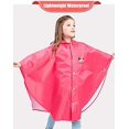 thumbnail image 3 of Poncho pour Enfants Imperméable Durable Portable pour Garçons Filles, 3 of 7