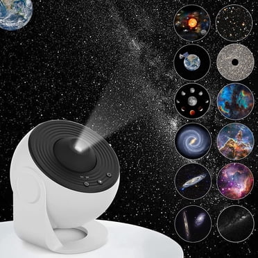 Night Lights for Kids Room, 12 in 1 Planetarium Galaxy Projector - Star Projector for Bedroom - 360° Rotating Nebula Projector Lamp, Timed Star Night Light Projector for Kids, Room Decor
