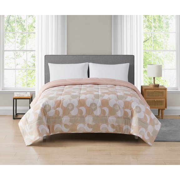 Mainstays Geometric Reversible Comforter Twin