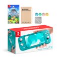 thumbnail image 1 of Nintendo Switch Lite Turquoise avec le Réveil de la Légende de Zelda Link et le Pack de Disques de Jeu Mytrix Accessoires, 1 of 5