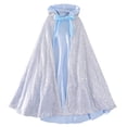 thumbnail image 2 of Princess Capes Colorful Sequins Cloak for Girls-Halloween Birthday Party Costumes Dress up, 2 of 5