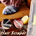 thumbnail image 2 of Knife for Kitchen Stainless Steel Scraper Knife Pig Chicken Hair Removal Knife Kitchen Scraper Meat and Poultry Tools. Kitchen Knife, 2 of 9