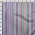 thumbnail image 2 of oneOone Tissu en Viscose Chiffon Multicolore à Rayures BTY 42 Pouces de Large, 2 of 3