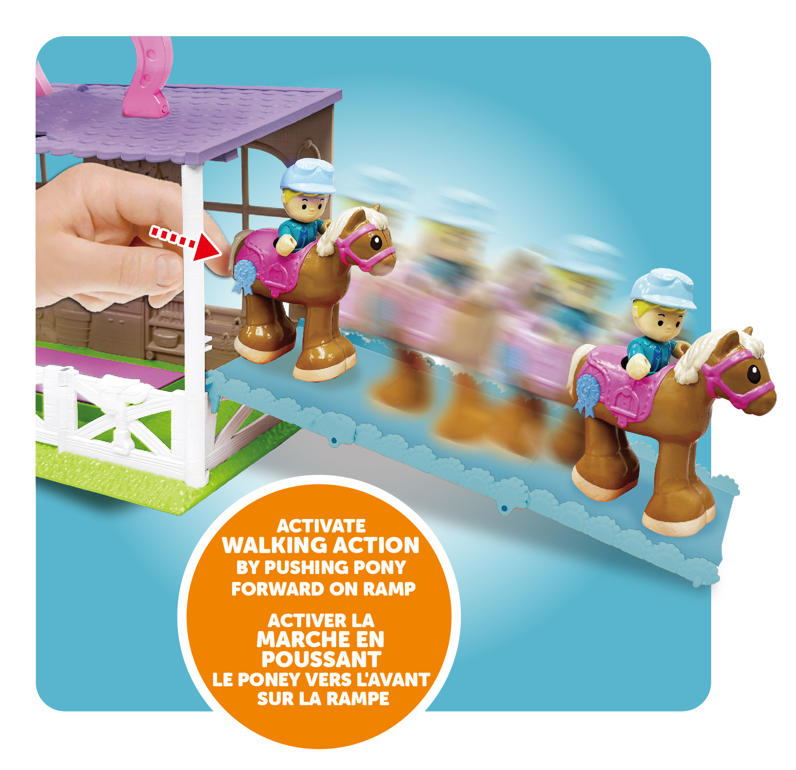 Kid Connection Ensemble de jeu Ranch a poneys