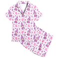 thumbnail image 3 of LUOGENLI Pyjamas pour Filles Taille 12 Ensemble de Shorts 2 Ensembles de Pyjama pour Enfants avec Imprimé Pygmée de Pâques et Imprimé Oeuf de Pâques Chemise à Manches Courtes Boutonnée Shorts Ensembles de Pyjama Pyjamas pour Filles Taille 6X Violet 12-13 Ans, 3 of 6