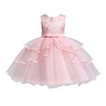 thumbnail image 1 of Robe de Princesse Sans Manches en Dentelle pour Fillette, Robe de Fête en Tulle, Vêtements de Cosplay, 1 of 9