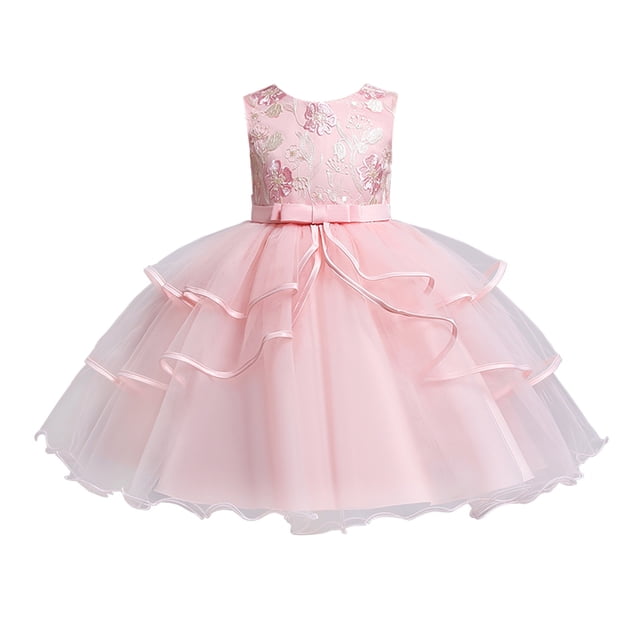 Robe de Princesse Sans Manches en Dentelle pour Fillette, Robe de Fête en Tulle, Vêtements de Cosplay
