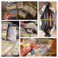 thumbnail image 2 of Aspire 16 Pcs A4 Size Zipper File Holders Waterproof Bag Travel Pouch for Document Letter Business, 2 of 4