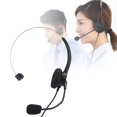 thumbnail image 2 of Telephone Headset, Monaural Headset, Black For Home Telephone For Landline Phone For Office Use, 2 of 8
