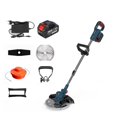 thumbnail image 1 of Tondeuse à Gazon Sans Fil Moteur Sans Balais Tondeuse Électrique à Gazon Longueur et Angle Réglables Télescopique Élagage Outils de Jardin Roue à Fil, Facile à Utiliser, 1 of 6