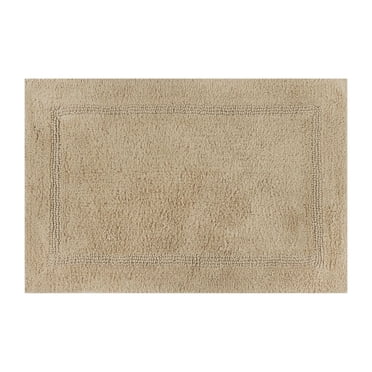Tapis de bain réversible en coton Better Homes & Gardens, biscuit aux amandes, 43 x 61 cm