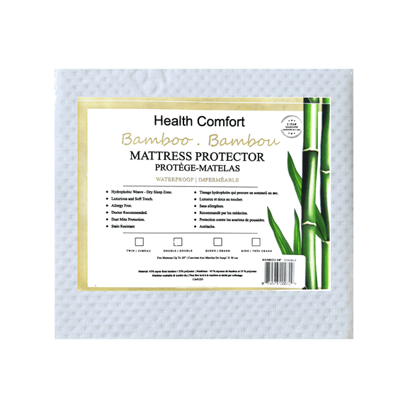 Ultraflex Health Comfort- Bamboo Waterproof Mattress Protector