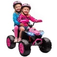 thumbnail image 1 of Qaba 24V 2-Seater Ride On Car for Kids with Suspension Wheels, Pink, 1 of 10