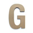 thumbnail image 1 of Lerman decor's wood letter G, 1 of 4