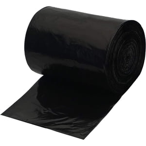 EcoNesxp Sacs à ordures noirs gallons 100 pcs 12 gallons grand sac poubelles de cuisine poubelles poubelles boîtes à ordures gallons haut sac poubelle de cuisine déchets sacs poubelles 12 gallon noir
