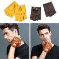 thumbnail image 3 of serony Experience Exceptional With These Leather Motorcycle Gloves Easy To Clean yellow XXL 1Set, 3 of 6