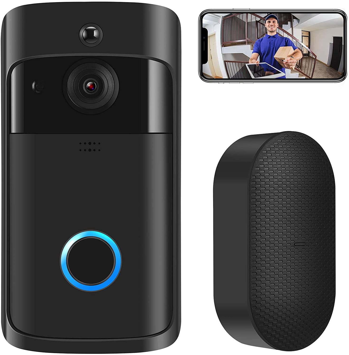 Smart Wireless WIFI Video Doorbell Camera