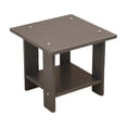 thumbnail image 1 of SLYNSHome Table de Chevet pour Chambre, Table de Chevet à 2 Niveaux Petite Table à Thé pour Salon - Gris, 1 of 7
