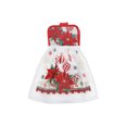 thumbnail image 1 of Serviette À Main À Nouer (Poinsettia Avec Ornements) - Lot De 2, 1 of 1