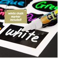 thumbnail image 2 of 11"x13" Chalkboard Sign with Easel (Rustic Brown) + White Liquid Chalk Marker | Hanging or Freestanding Framed Chalkboard with Hand Crafted Sweetheart Frame - Multipurpose Small Chalkboard Sign, 2 of 2