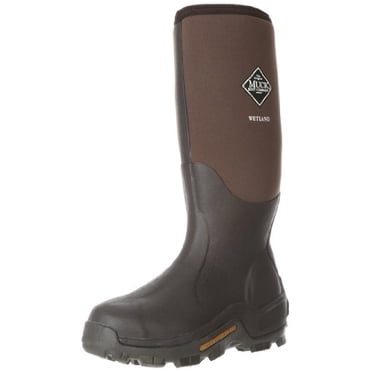 Bottes de Terrain pour Hommes Muck Wetland en Caoutchouc de Qualité Supérieure, Bark, Hommes 6 M/femmes 7 M