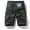 Army Green, variant on Men's Camo Cargo Shorts Casual Multi Pocket Cargo Pants Outdoor Loose Straight Leg Shorts Pants