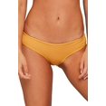 thumbnail image 2 of L Space Womens Rachel Hipster Cut-Out Bikini Swim Bottom, Darkyellow, Small, 2 of 3