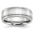 thumbnail image 1 of Cobalt Sterling Silver Inlay Satin and Polished 8mm Band Size 12.5, 1 of 6