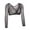 L-Black, variant on 2025 Plus Size Tops Women Both Side Wear Womens Long Sleeve Tops and Blouses Sheer Plus Size Seamless Womens Tops and Blouses Arm Shaper Crop Top Women Tops and Blouses Long