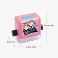 thumbnail image 3 of Dvkptbk Rolling Stamp Rouleau à Tampons Roulant Enseignement Numérique, 2023 Nouveau Rouleau de Maths pour Addition Soustraction Multiplication Division, Rouleau de Chiffres pour -4 Pcs4x Encre(5ml) Rolling Stamp, 3 of 9