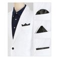 thumbnail image 4 of INSPIRE CHIC Men's Pocket Square Handkerchiefs Solid Color For Wedding Party, 4 of 4