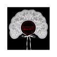 thumbnail image 4 of INSPIRE CHIC Collier Détachable Faux, Mini Cape Col Ras du Cou Faux Dickey pour Blouse Blanc-3 (Lacets Blancs), 4 of 5
