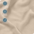 thumbnail image 4 of Bare Home Cozy Fleece Sheet Set - Extra Plush Polar Fleece - Deep Pocket - King, Sand, 4 of 8