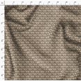 thumbnail image 4 of Soimoi Moss Tissu Georgette Motif Animal Chat Tissu au Mètre 42 Pouces de Large, 4 of 5