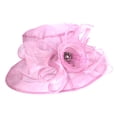 thumbnail image 2 of Women Fascinator Lady Cocktail Tea Party Church Wedding Bridal Flower Hat, 2 of 3