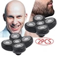 thumbnail image 2 of Paire de 5 Têtes de Rasoir Flottantes pour Rasage de la Tête Chauve, Tête de Rasoir 4D et Tête de Rasoir pour le Visage, 2 of 6
