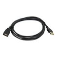 thumbnail image 1 of Monoprice - USB extension cable - USB (M) to USB (F) - USB 2.0 - 15 ft - black, 1 of 3