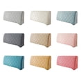 thumbnail image 4 of maskred Cozy And Stylish Headboard Cover To Bedding Ensemble Machine Washable Chemical Fiber Cloth Bed dark blue, 4 of 6