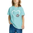 thumbnail image 4 of RXIRUCGD Tout-Petits Enfants Garçons Filles T-shirt à Imprimé d'Halloween Mode Mignon Col Rond Imprimé Manches Courtes Haut ( Bleu, Taille : 9 Ans ), 4 of 4