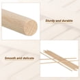 thumbnail image 4 of Unique Bargains 1/4 x 12 Inch Dowel Rods Wood Sticks Unfinished Wooden Dowel Rods Round Dowels Sticks 25 Pcs, 4 of 6
