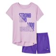 thumbnail image 1 of Athletic Works Girls' Short 2-Piece Set, 1 of 1