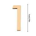 thumbnail image 1 of 7Cm Acrylic License Plate, Elegant and Fashionable, 1 of 3