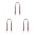 thumbnail image 4 of mmirethe Stylish Bag Strap Classic With Craftsmanship And Multi-Color Range PU Leather Winered 3Set, 4 of 6
