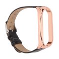 thumbnail image 2 of Quick Release Leather Watch Bands Leather Watch Strap Leather Wrist Watch Band Leather Bands For  Mi Band 6 Watch Strap For  Mi Band 5 Quick Release Leather Watch Bands Bamboo, 2 of 8
