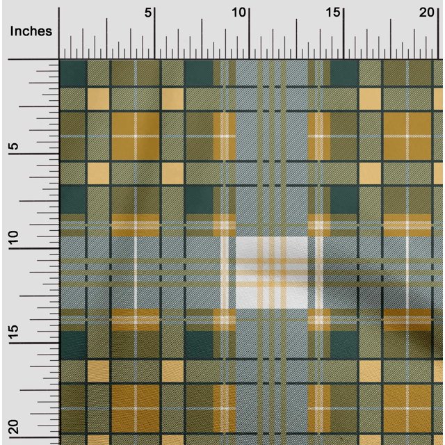 oneOone Viscose Jersey Fabric Tartan Check Print Fabric By Yard 60 Inch Wide